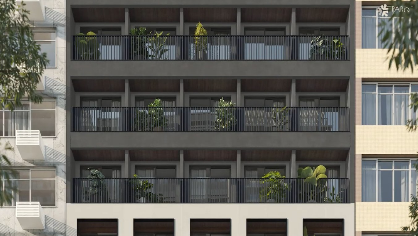 Fachada Parque Studios Ipanema